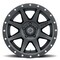 Icon Vehicle Dynamics 17 X 8.5 REBOUND 5 X 150 5.75INBP 25MM OFFSET- SAT BLACK 1817855557SB - alternate 4